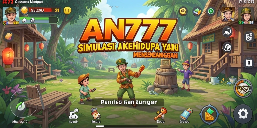 Tampilan gameplay AN777 yang menarik dan interaktif.
