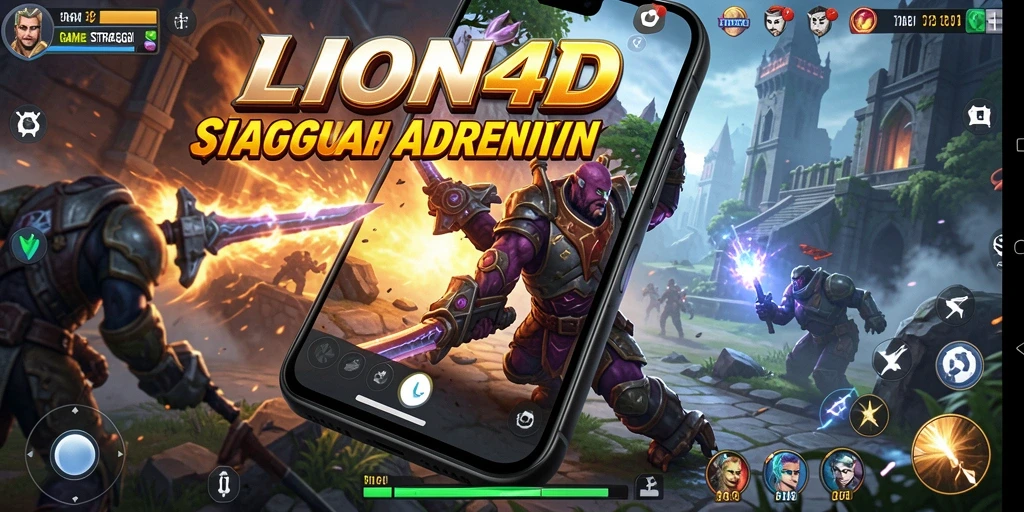 Gameplay seru dan strategi mendebarkan di LION4D.
