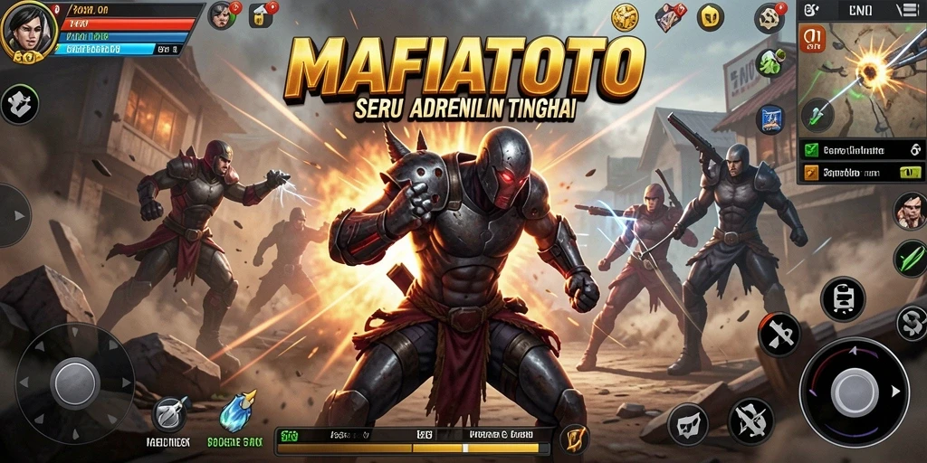 Tampilan tangkapan layar MAFIATOTO yang menunjukkan pertarungan yang seru.