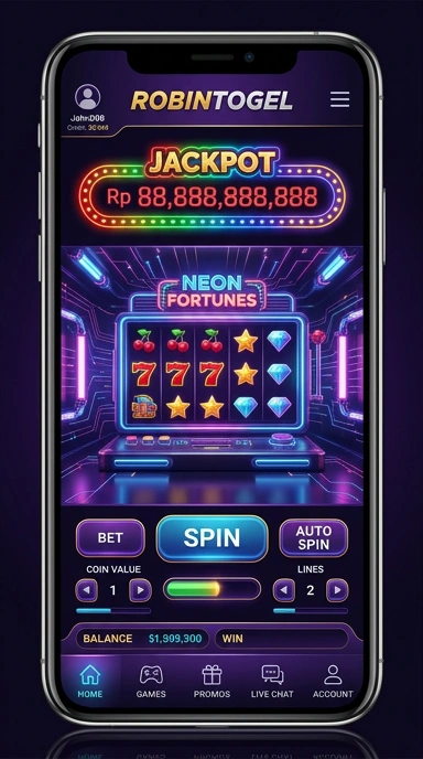 Fitur unggulan dalam aplikasi robintogel yang menarik.
