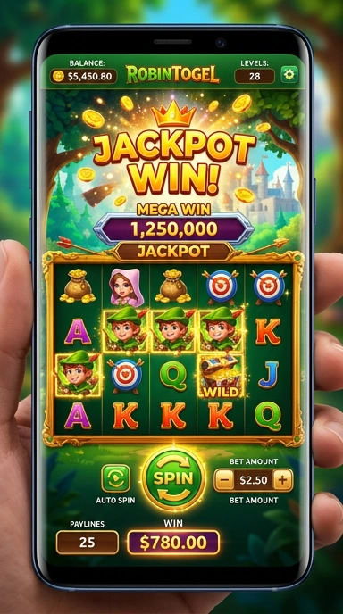 Proses pengunduhan cepat di robintogel yang efisien.